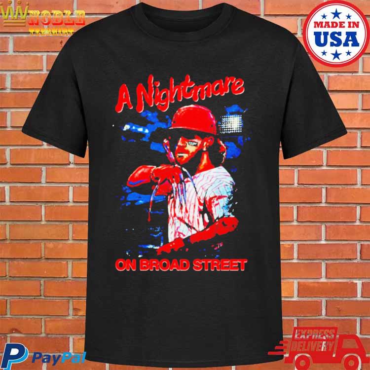 A Nightmare On Broad Steet Bryce Harper Shirt, hoodie, sweater