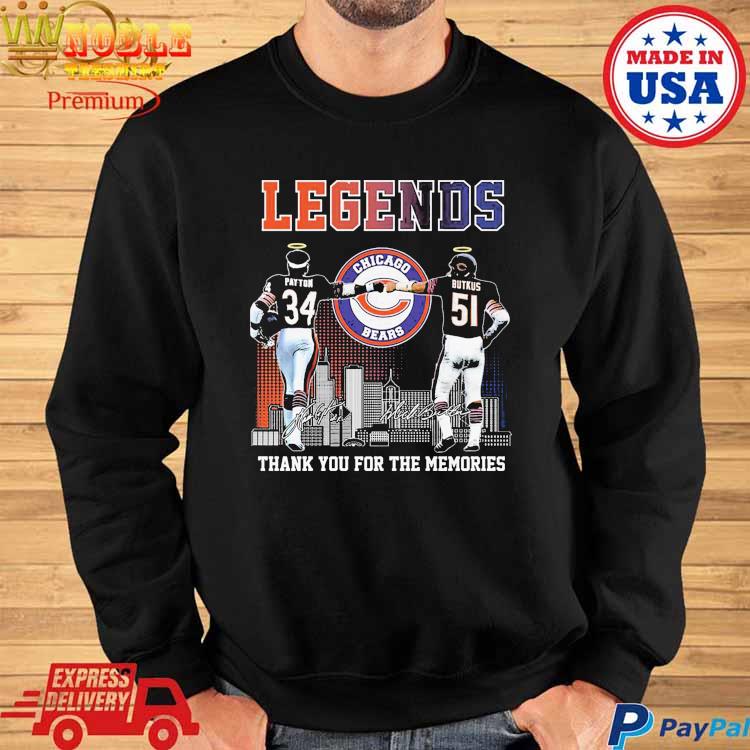 Chicago Bears Legends Unisex T-Shirt, hoodie, sweater and long sleeve