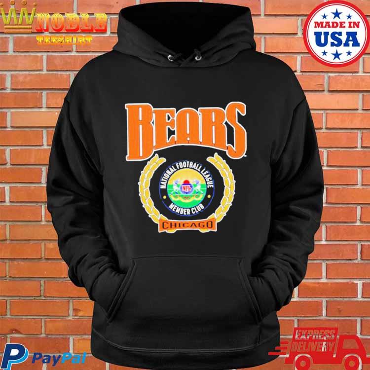 Men's Heathered Charcoal Chicago Bears Victory Earned Pullover Hoodie