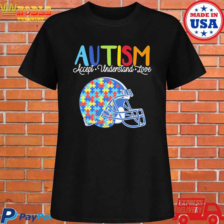 Official Cleveland browns NFL autism awareness accept understand love T- shirt, hoodie, tank top, sweater and long sleeve t-shirt