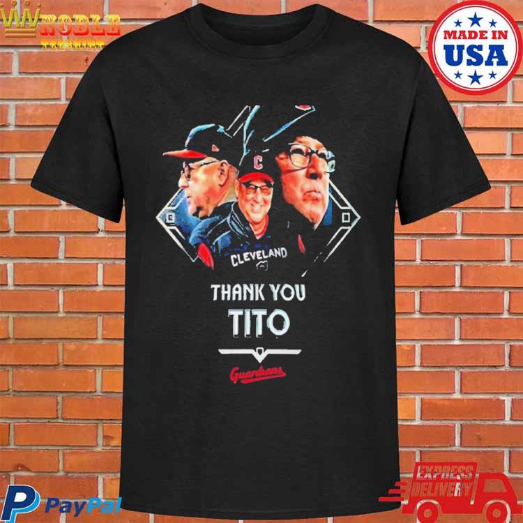 Cleveland Guardians Shirt, Thank You Tito Unisex Shirt - Reallgraphics