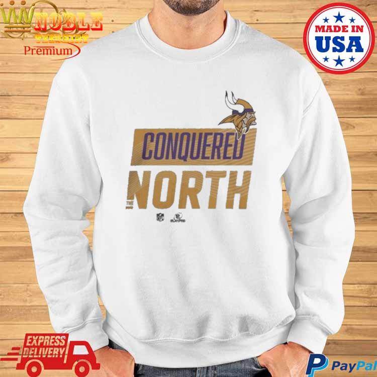 Minnesota Vikings 2022 NFC North Division Champions Divide And Conquer  Style T-Shirt - REVER LAVIE