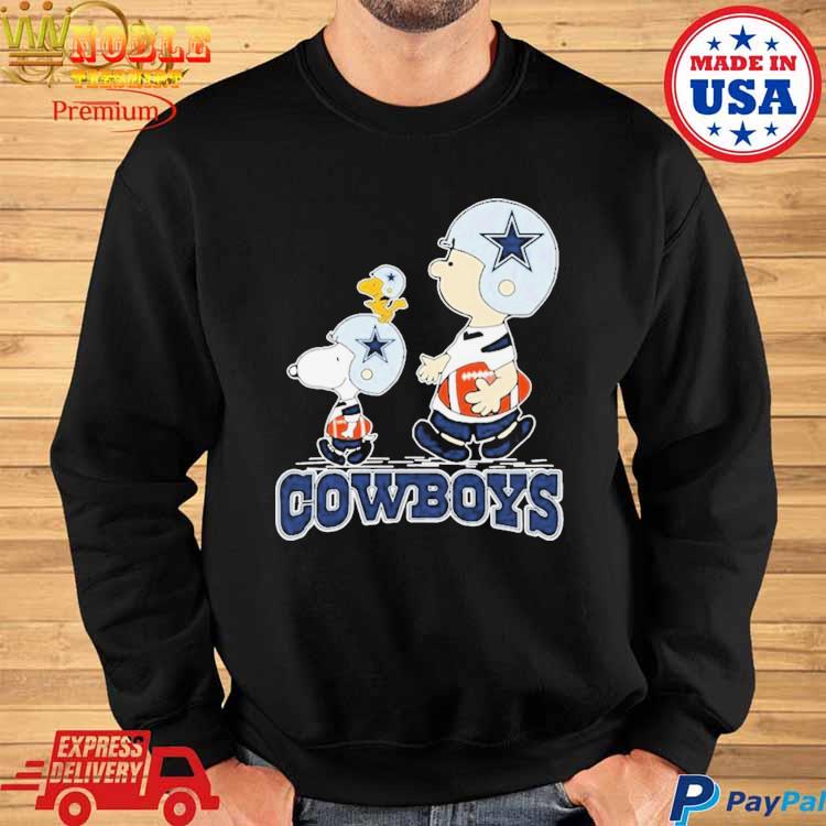 Snoopy Charlie Brown Happy Dallas Cowboys Shirt - High-Quality Printed Brand