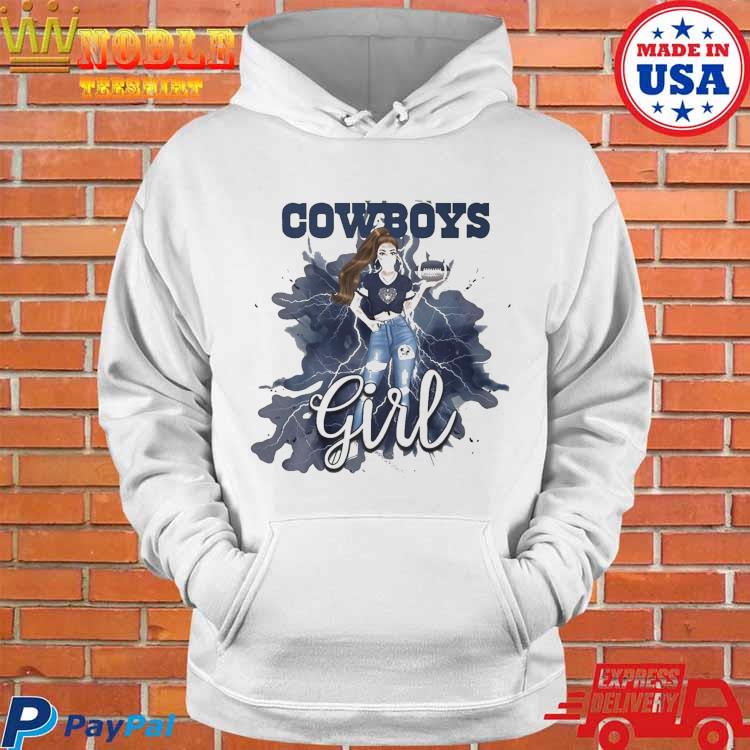 Dallas Cowboys Nike Sleeveless Pullover Hoodie - Heather Navy