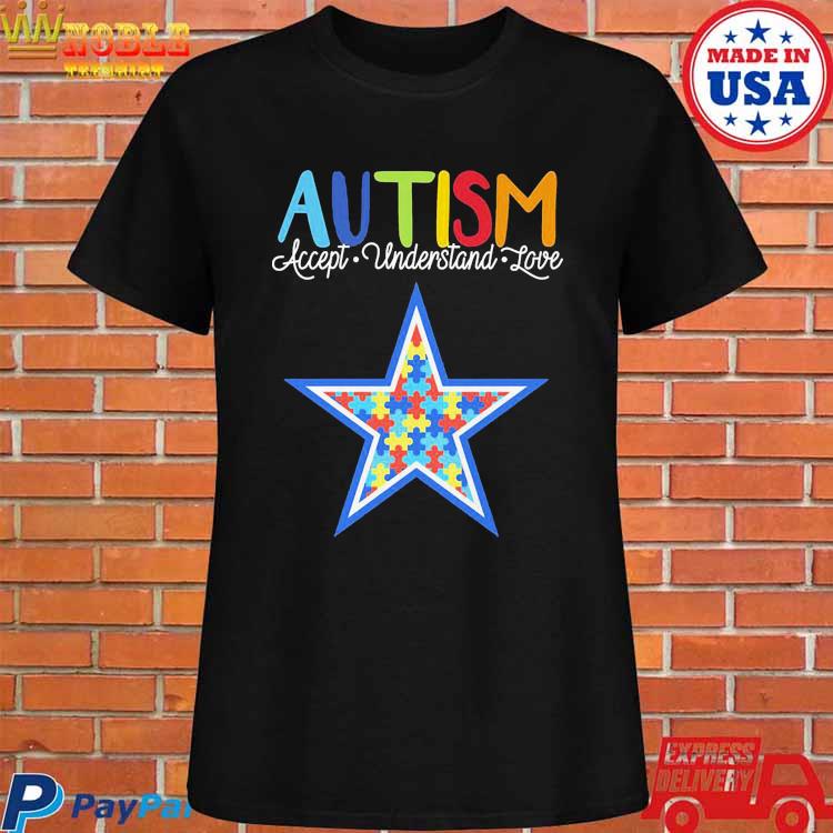 Dallas Cowboys NFL Special Autism Awareness Design Hoodie T Shirt - Growkoc