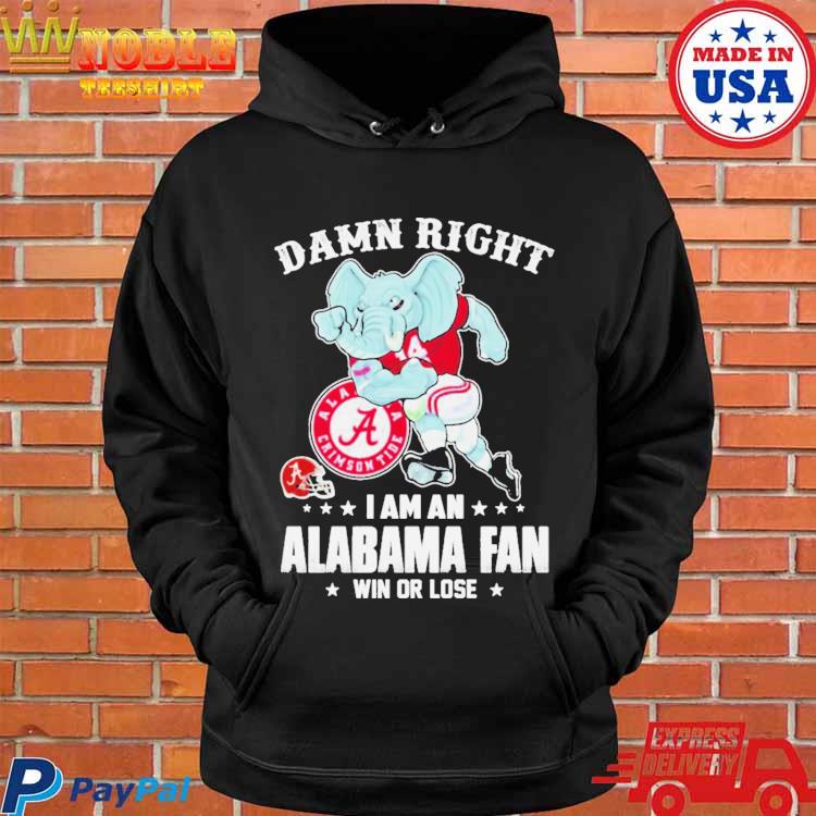 Official new York Yankees Mascot Damn Right I Am A Yankees Fan Win Or Lose  T-Shirt, hoodie, sweater, long sleeve and tank top