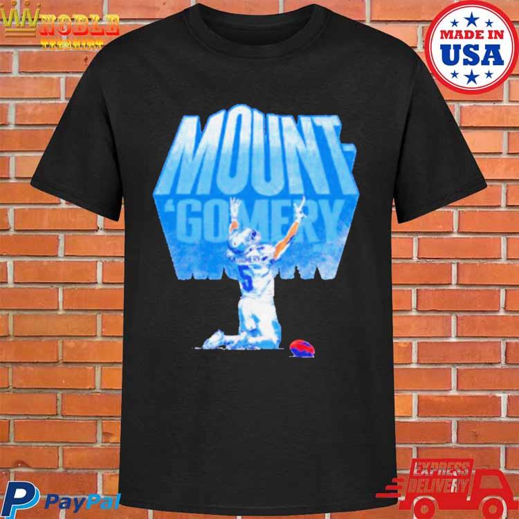 David Montgomery Shirt  Detroit Lions David Montgomery T-Shirts