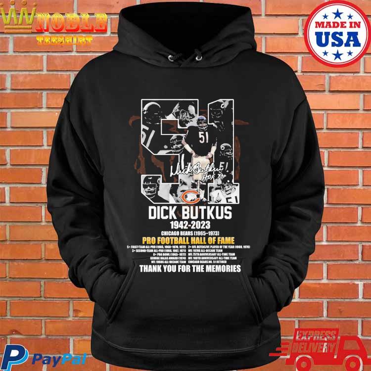 CHICAGO BEARS HALL OF FAMERS NFL FOOTBALL ALL OVER PRINT HOODIE