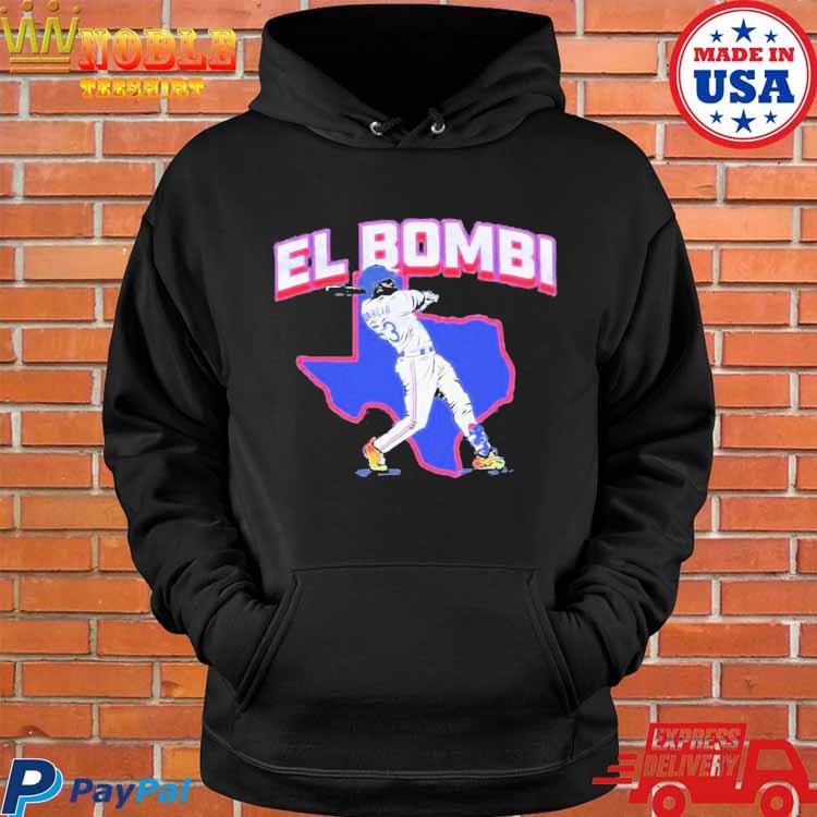 El Bombi Adolis García Texas Rangers Shirt, hoodie, sweater, long