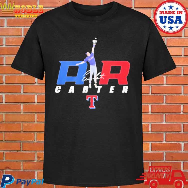 Texas Rangers Evan Carter Players t-shirt - ColorfulTeesOutlet