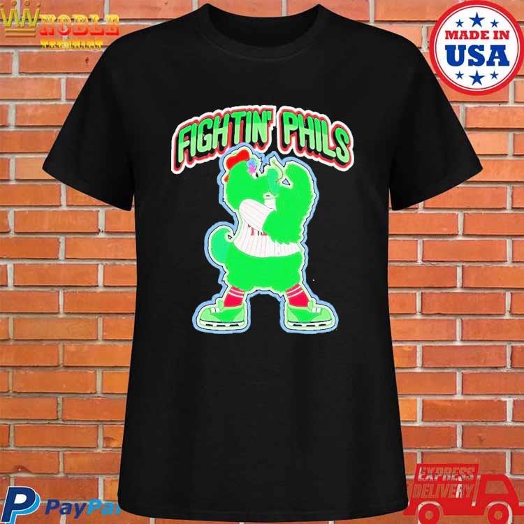 Official Fightin' phils phillie phanatic 2023 T-shirt, hoodie, tank top,  sweater and long sleeve t-shirt