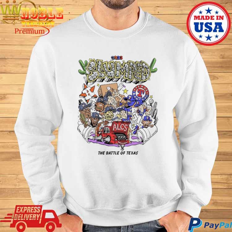 Official slumped ALCS The Battle Of Texas 2023 T-Shirts, hoodie, tank top,  sweater and long sleeve t-shirt