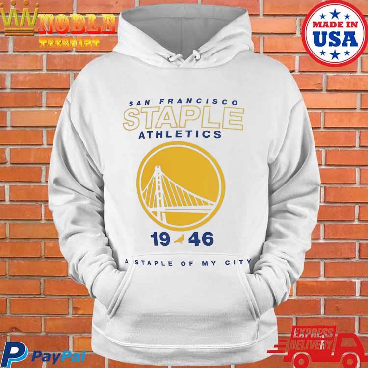 Men's NBA x Staple White Golden State Warriors Home Team T-Shirt Size: Large