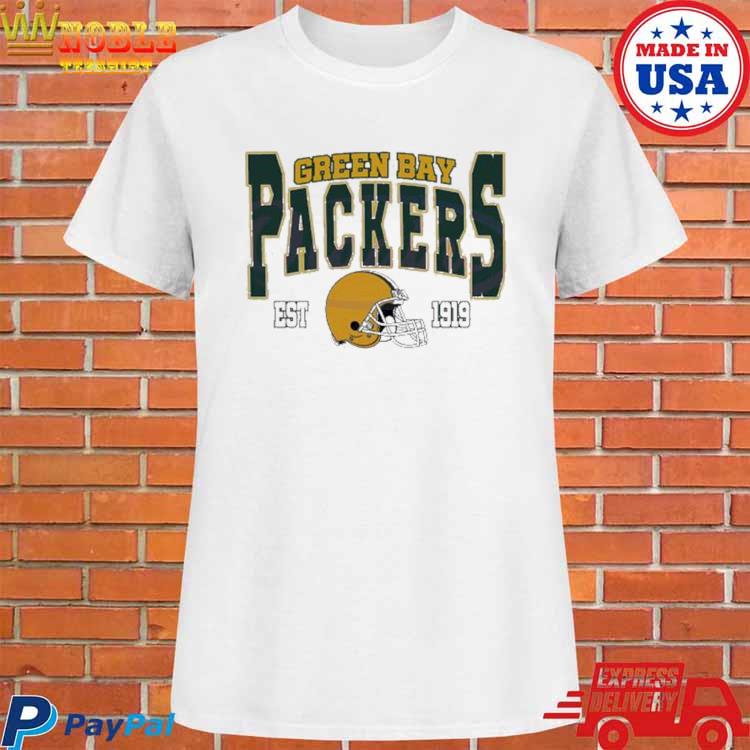 NFL Equipment Green Bay Packers Heathered Green Athletic T
