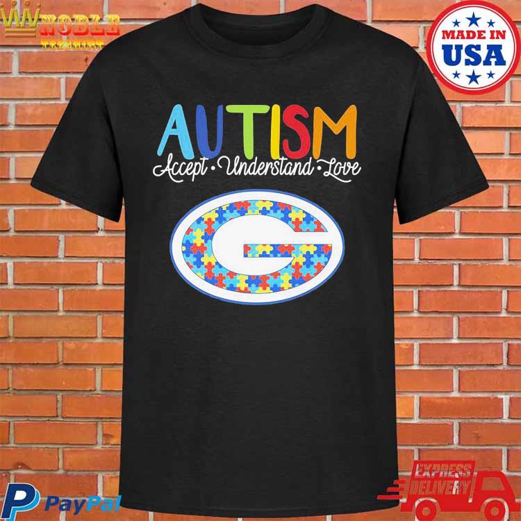 Persionalized NFL Green Bay Packers Special Autism Awareness