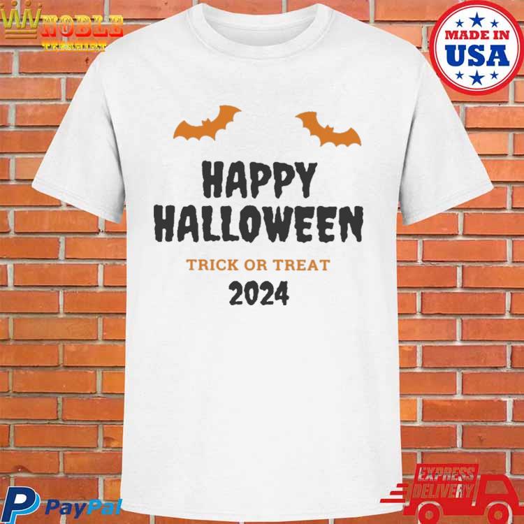 Official Happy Halloween Trick Or Treat 2024 T Shirt Hoodie Tank Top   Official Happy Halloween Trick Or Treat 2024 T Shirt Shirt 