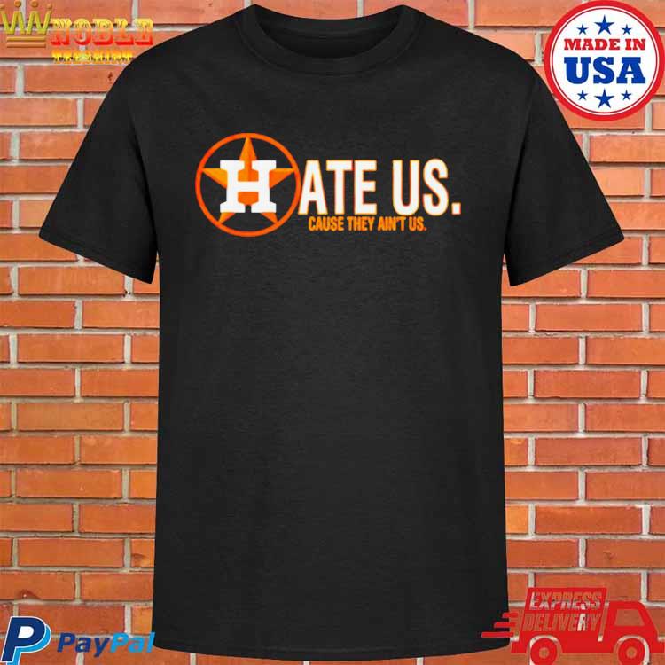 Nike Houston Astros Logo Just Hate Us shirt, hoodie, sweater, long sleeve  and tank top