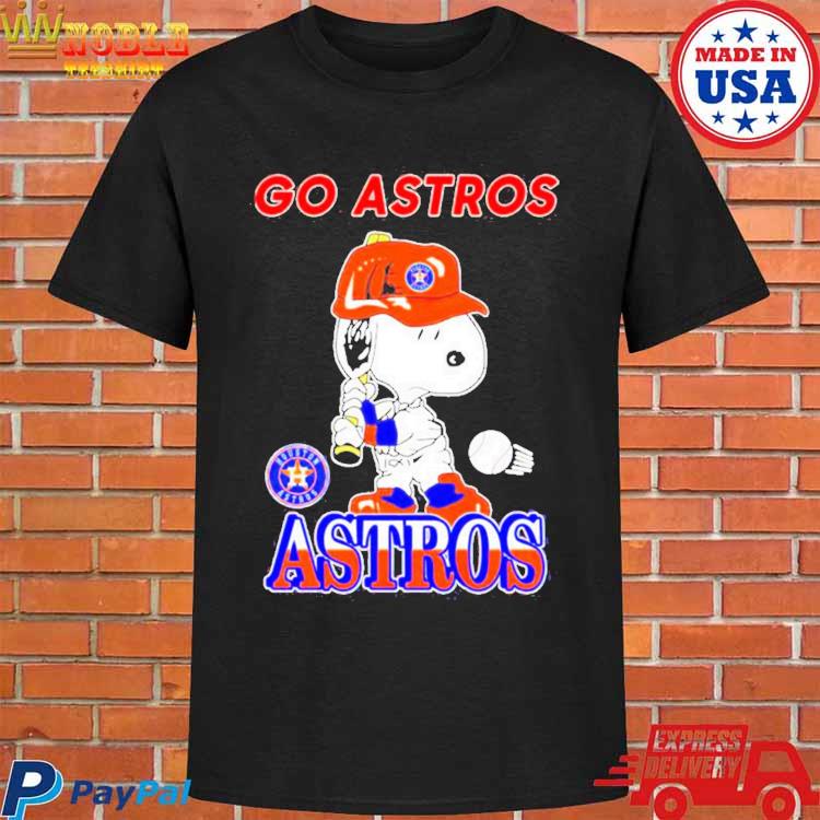 Official Houston astros Snoopy go astros T-shirt, hoodie, tank top