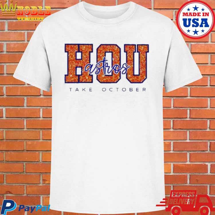 2021 MLB Playoffs Houston Astros Built for October T-shirt Mens Small