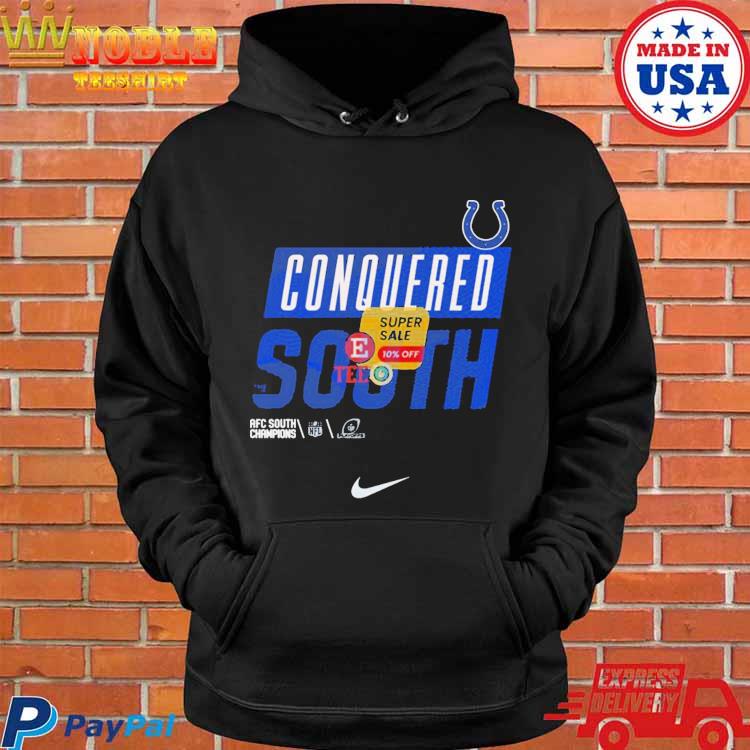 NFL Playoffs 2020 AFC South Division Champions Indianapolis Colts shirt,  hoodie, sweater, longsleeve and V-neck T-shirt