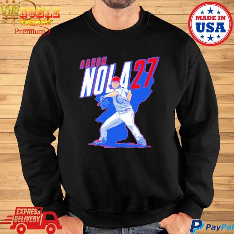 Aaron nola name and number mlbpa shirt, hoodie, sweater, long