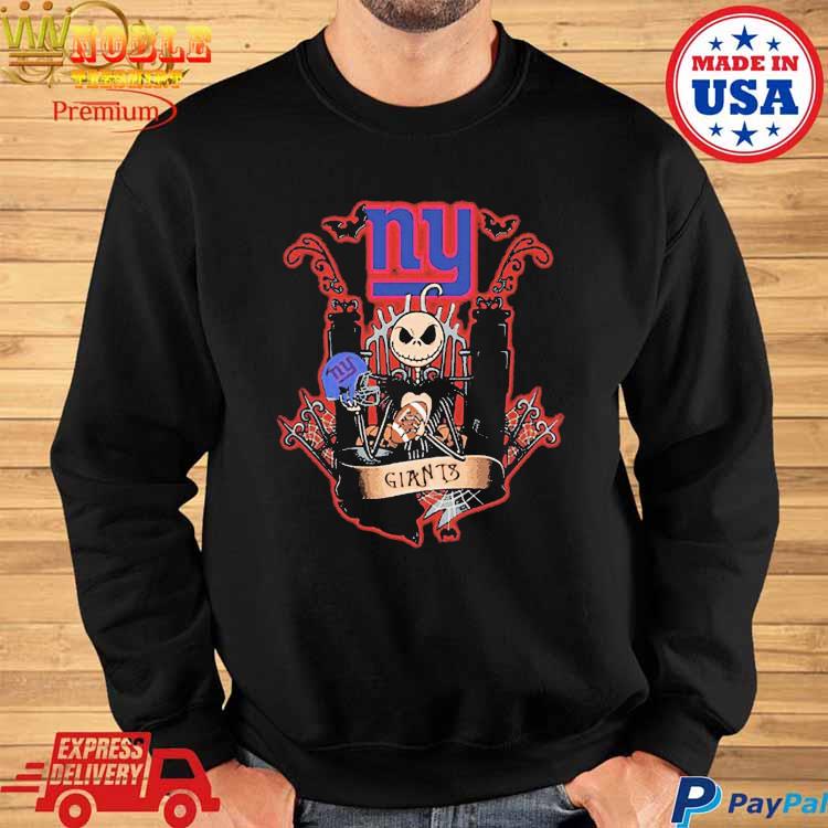 Jack Skellington Halloween New York Giants Fan T-Shirt, hoodie, longsleeve,  sweatshirt, v-neck tee