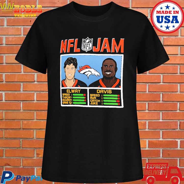 NFL Jam Denver Broncos John Elway And Terrell Davis Shirt, hoodie