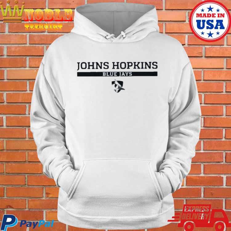 Johns Hopkins Blue Jays Youth Logo Comfort Colors T-Shirt - White