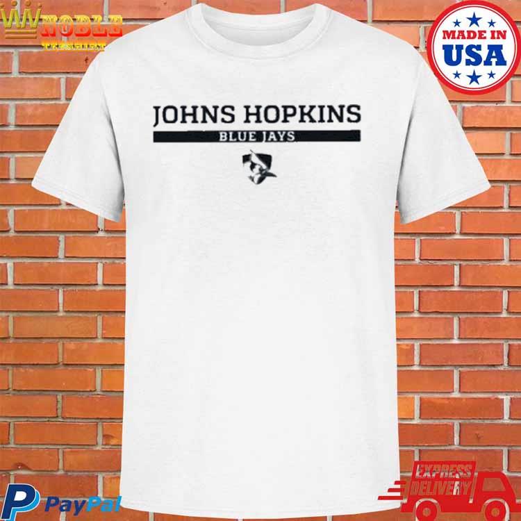 Men's League Collegiate Wear Heather Powder Blue Johns Hopkins Jays Victory Falls Tri-Blend T-Shirt Size: Medium