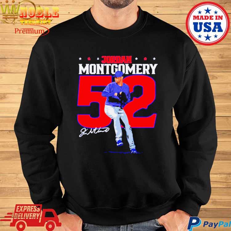 Official Texas rangers Jordan montgomery #52 signature T-shirt, hoodie,  tank top, sweater and long sleeve t-shirt