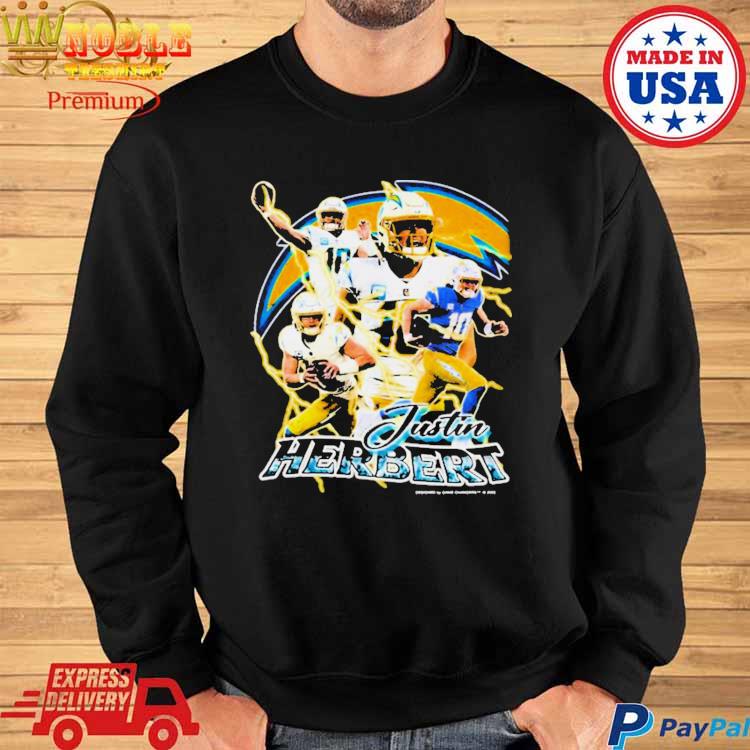 Justin Herbert J Hero Vintage Bootleg Style Los Angeles Chargers T-Shirt -  Cruel Ball