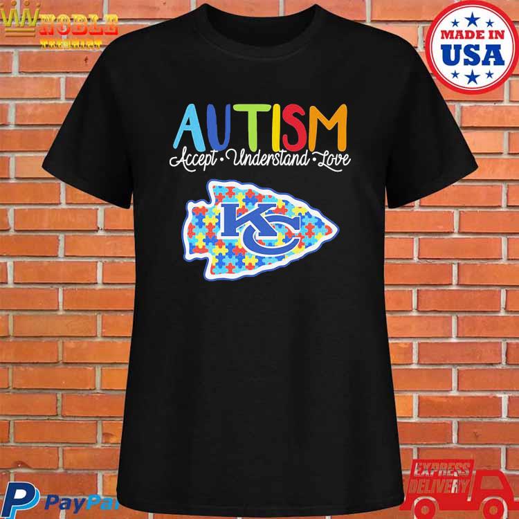 Kansas City Chiefs NFL Autism Awareness Personalized Hoodie T