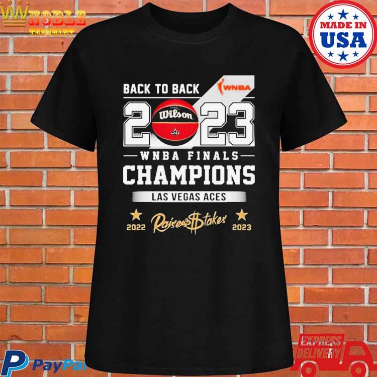 WNBA Champ 2023 Las Vegas Aces Back 2 Back Shirt - Limotees