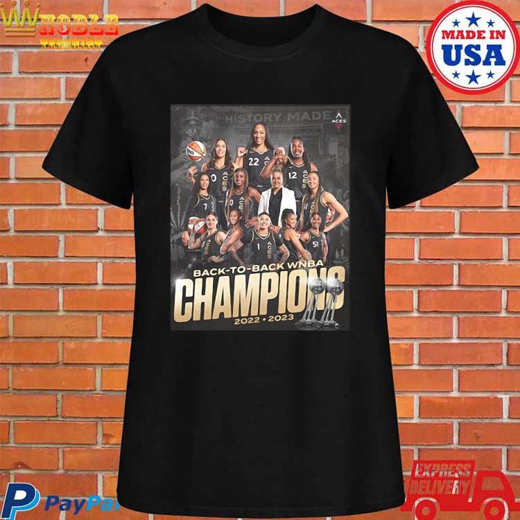 Original Las Vegas Aces Back To Back WNBA Champions 2022-2023 Shirt,  hoodie, sweater, long sleeve and tank top