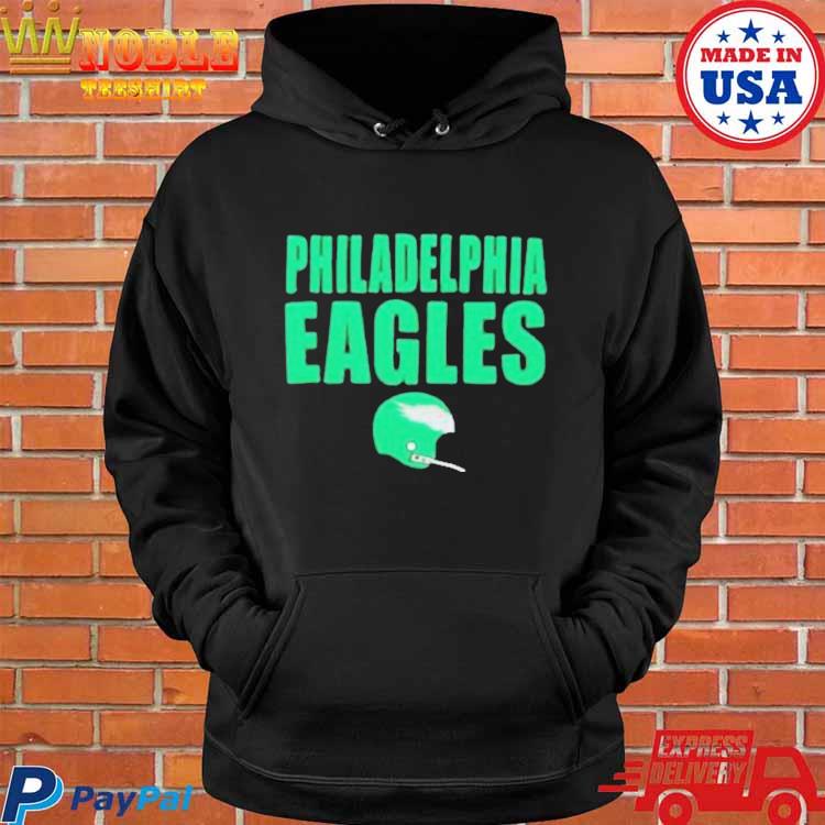 Philadelphia Eagles Mitchell & Ness Legendary Slub Long-Sleeve Hoodie