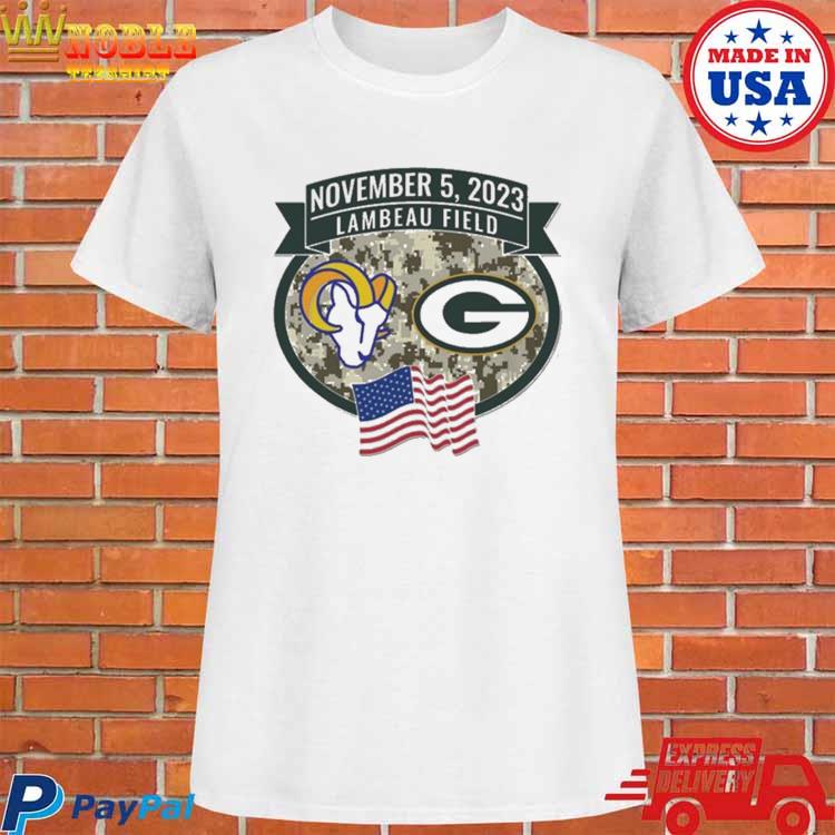 Los Angeles Rams Women's Royal By The Rules V-Neck T-Shirt