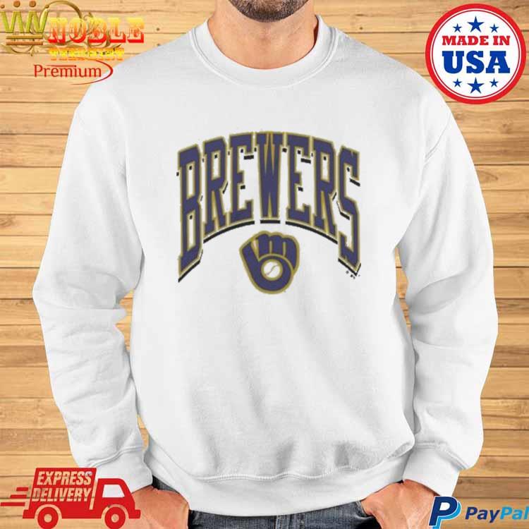 Nike Men's Milwaukee Brewers White Cooperstown Long Sleeve T-Shirt