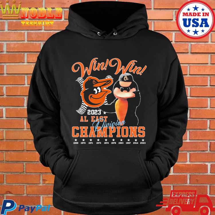 Baltimore Orioles 2023 AL EAST Champions T-shirt victory 