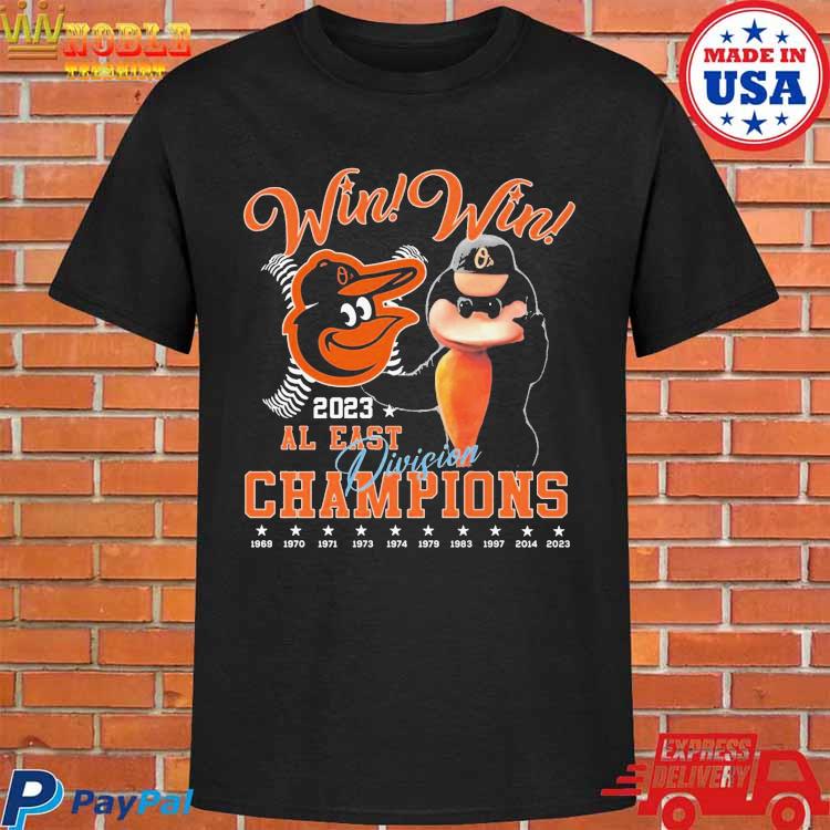 Win Win 2023 Al East Division Champions Baltimore Orioles T-shirt