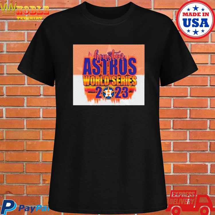 MLB Houston Astros Women's Short Sleeve V-Neck Fashion T-Shirt - XL