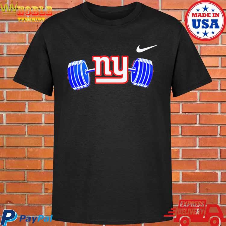 New york giants ny barbell T-shirt, hoodie, sweater, long sleeve