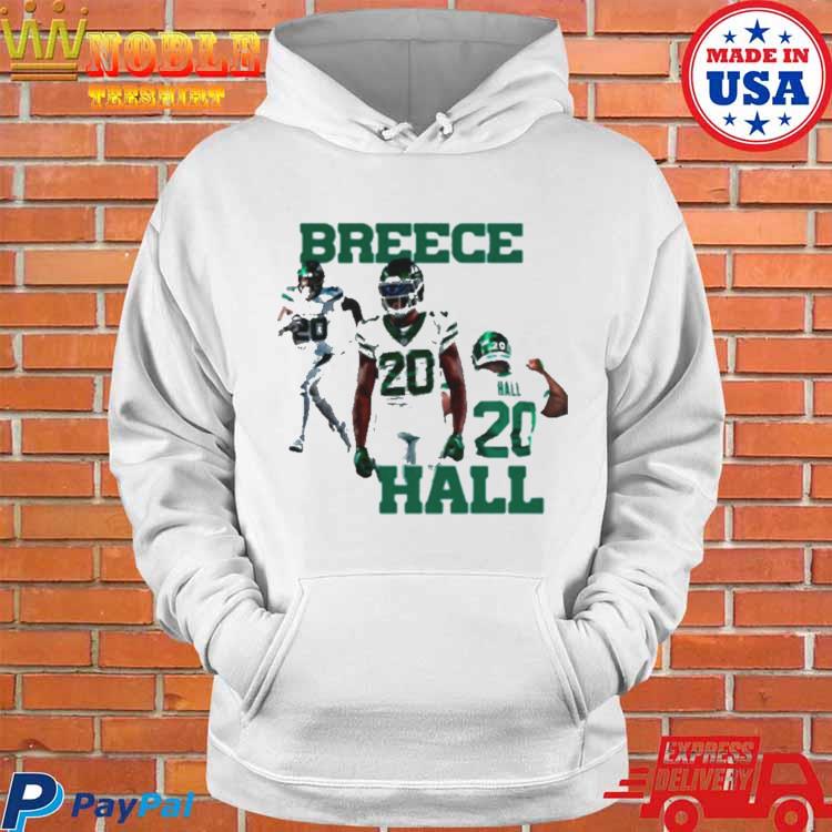 Breece Hall New York Jets Jersey 2023 retro throwback