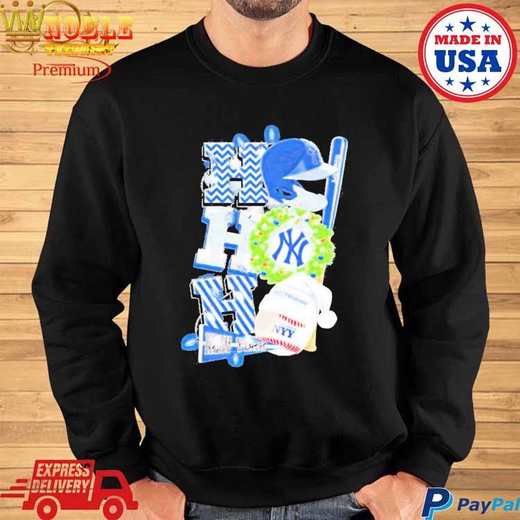 Official New york yankees ho ho ho Christmas T-shirt, hoodie, tank top,  sweater and long sleeve t-shirt