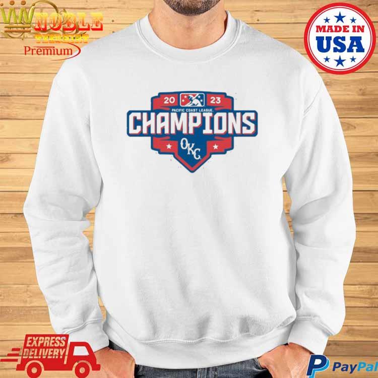 Men's Champion Royal Oklahoma City Dodgers Jersey T-Shirt