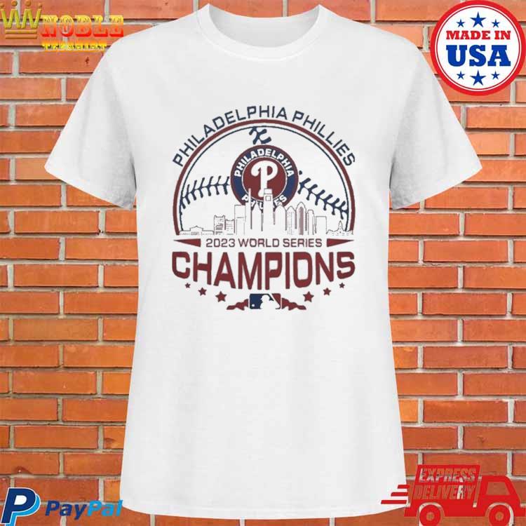 Philadelphia Phillies Skyline 2023 World Series Champions Shirt