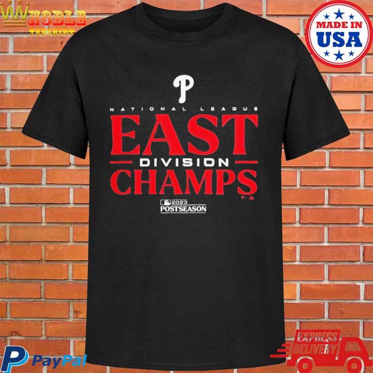 Philadelphia Phillies 2023 NL East Division Champions 2023 Postseason Shirt  - Limotees