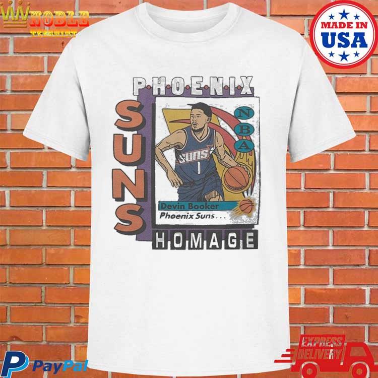 Official Phoenix suns trading card devin booker NBA player T-shirt, hoodie,  tank top, sweater and long sleeve t-shirt
