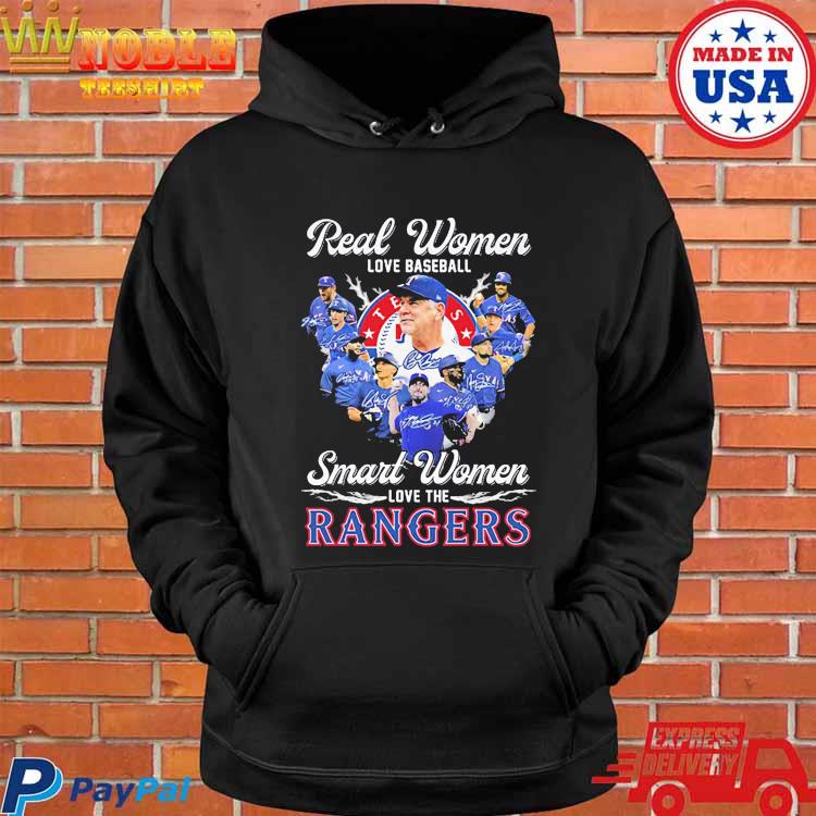 Official real Women Love Baseball Smart Women Love The Rangers T Shirt,  hoodie, sweater, long sleeve and tank top