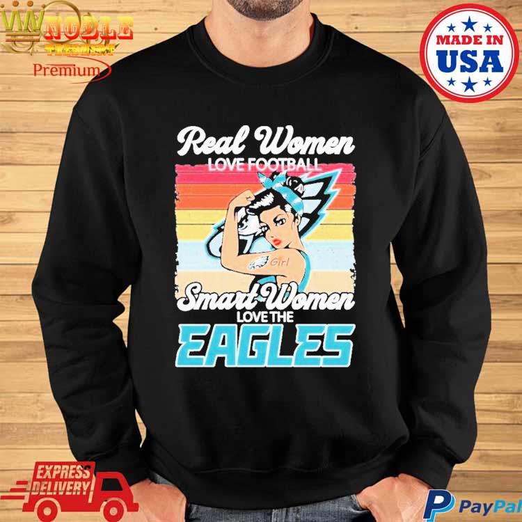 Philadelphia Eagles Fashion Colour Logo T-Shirt - Womens