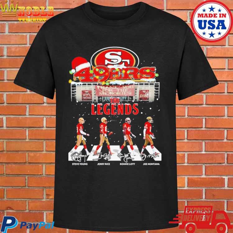 The Niners San Francisco 49ers abbey road signatures T-Shirt